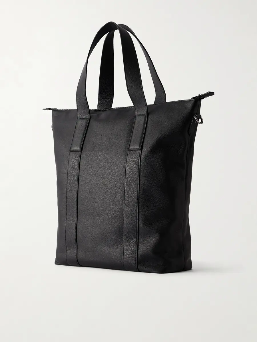 Canali Full-Grain Leather Tote - Men | Thumbnail 4 Canali Full-Grain Leather Tote - Men | Thumbnail 4