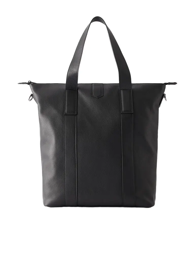 Canali Full-Grain Leather Tote - Men | Image 1 Canali Full-Grain Leather Tote - Men | Image 1