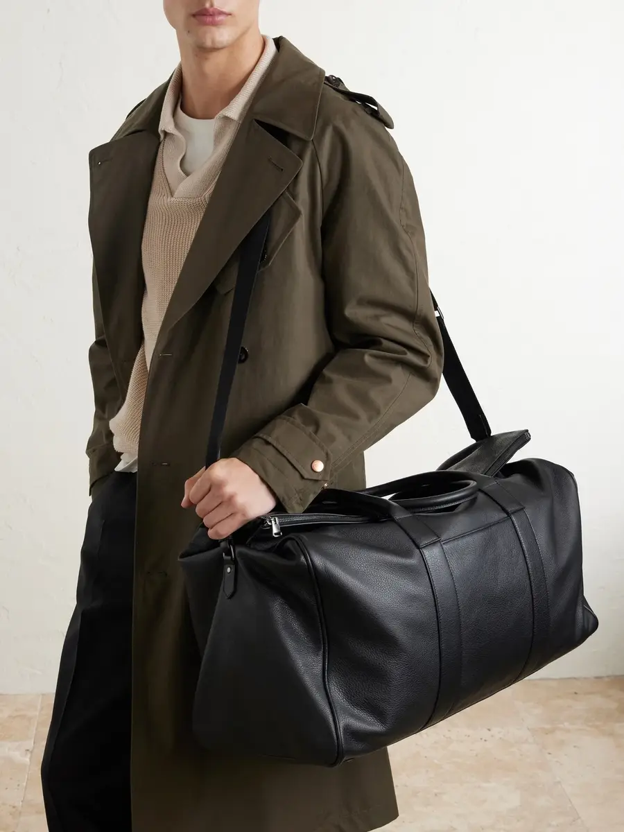 Canali Full-Grain Leather Tote Bag - Men | Thumbnail 3