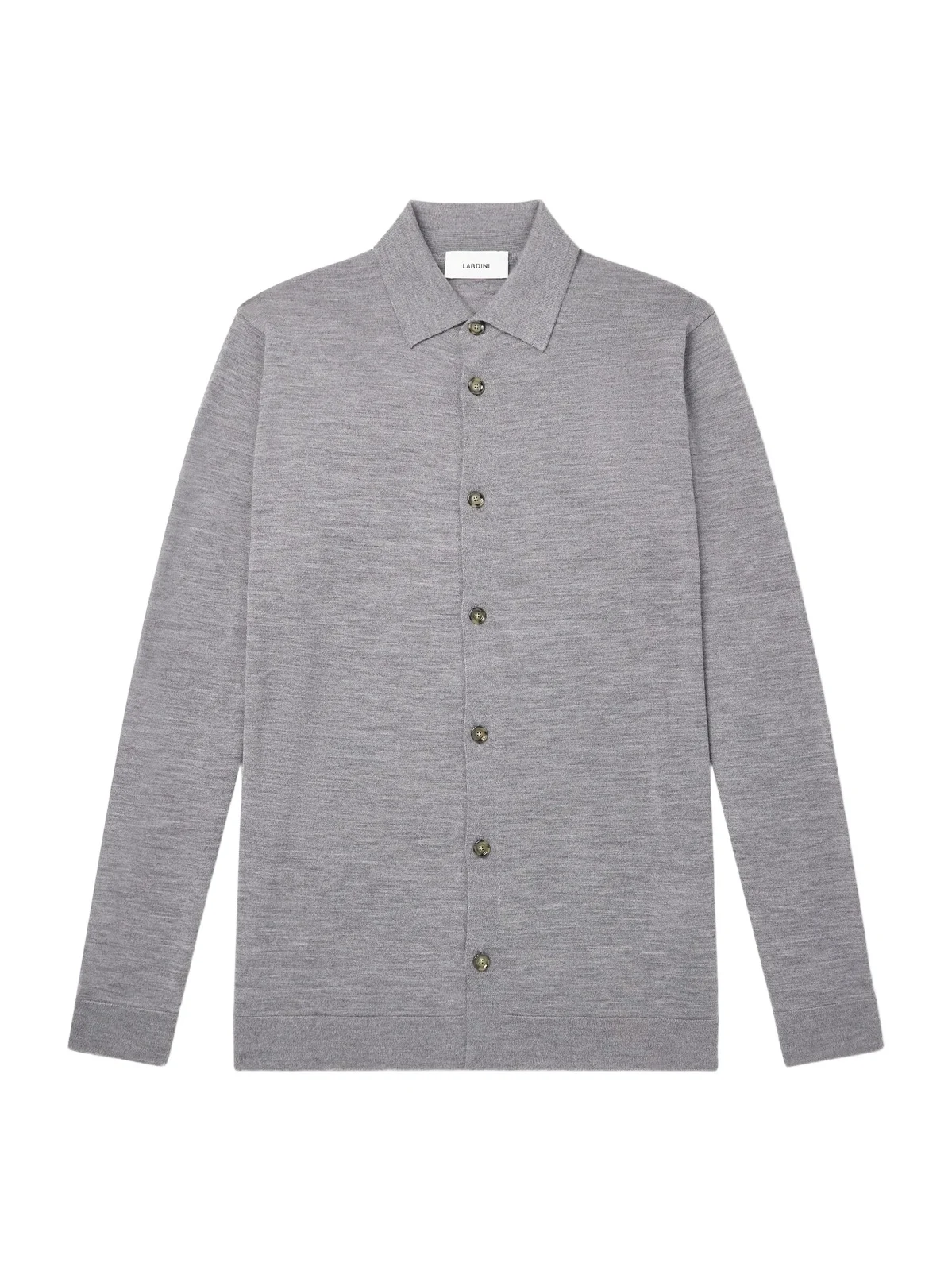 Virgin Wool Polo Shirt - Men