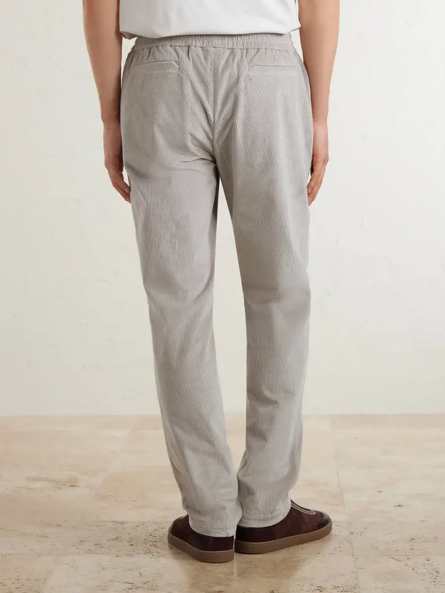 Sease Mindset Slim-Fit Cotton-Blend Corduroy Drawstring Trousers - Men | Thumbnail 4 Sease Mindset Slim-Fit Cotton-Blend Corduroy Drawstring Trousers - Men | Thumbnail 4