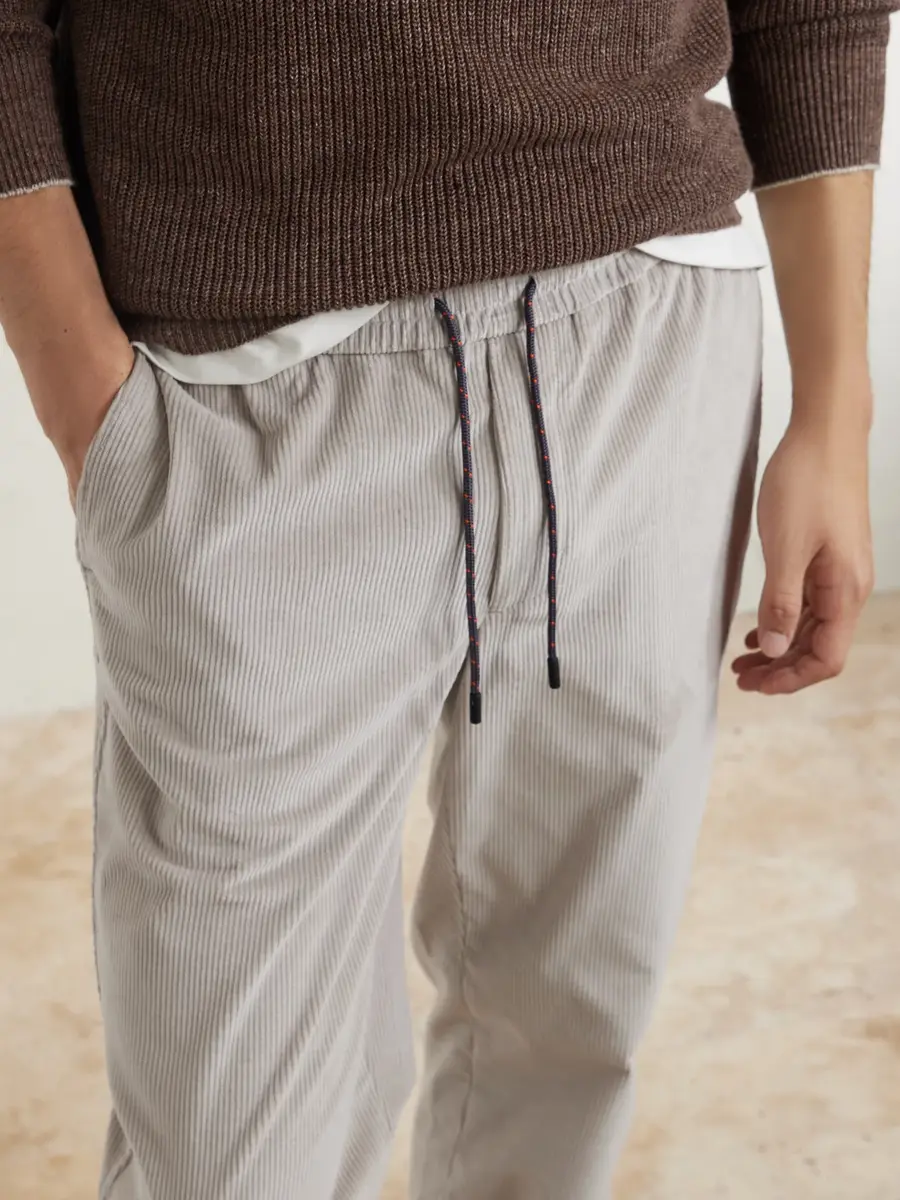 Sease Mindset Slim-Fit Cotton-Blend Corduroy Drawstring Trousers - Men | Thumbnail 5 Sease Mindset Slim-Fit Cotton-Blend Corduroy Drawstring Trousers - Men | Thumbnail 5