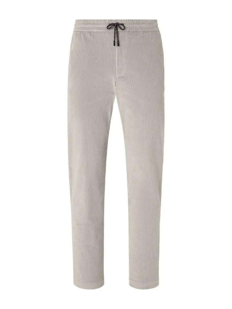 Sease Mindset Slim-Fit Cotton-Blend Corduroy Drawstring Trousers - Men
