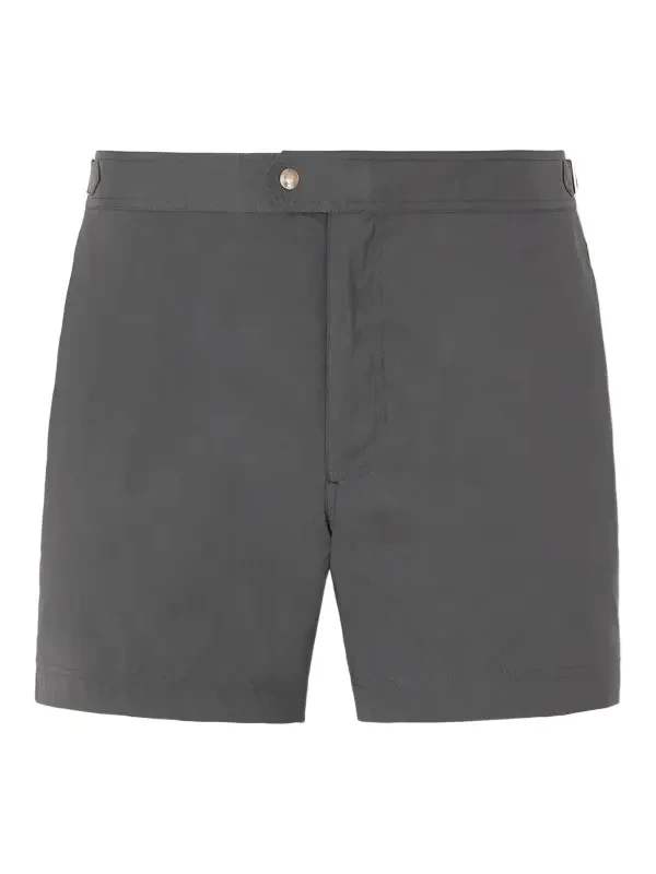 Tom Ford Straight-Leg Mid-Length Swim Shorts - Men