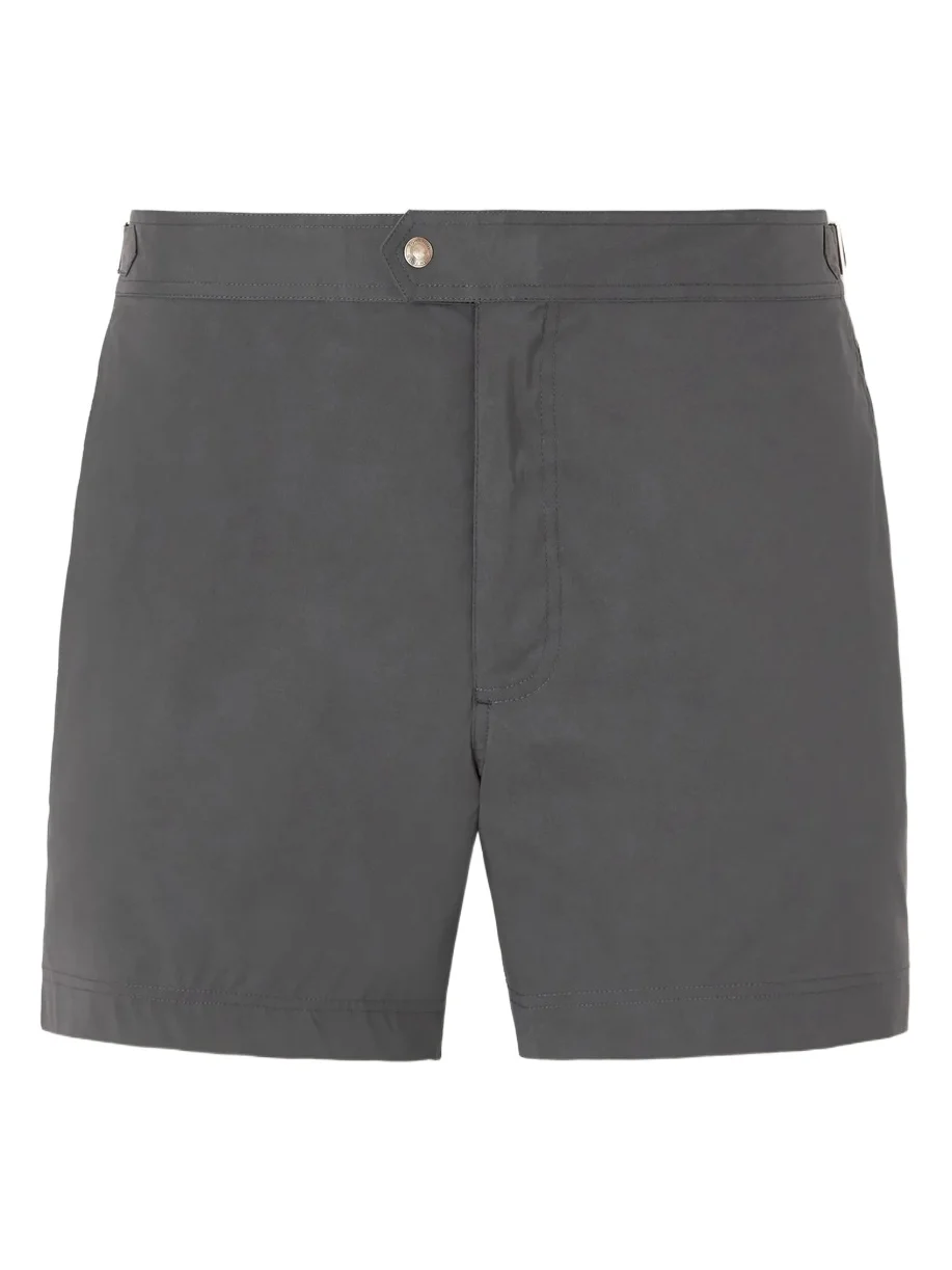 Tom Ford Straight-Leg Mid-Length Swim Shorts - Men