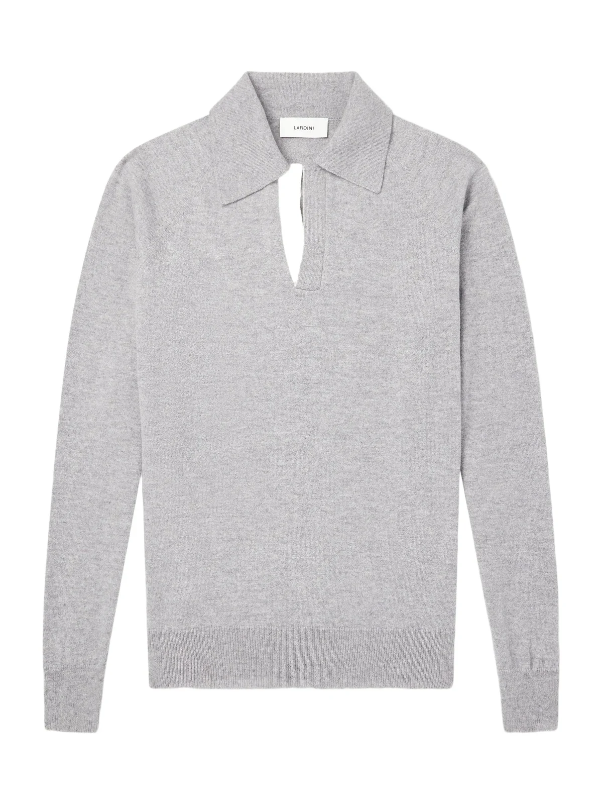 Wool and Cashmere-Blend Polo Shirt - Men Wool and Cashmere-Blend Polo Shirt - Men