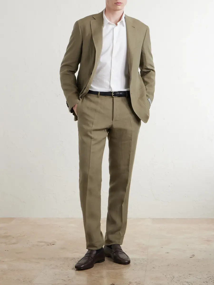 Canali Garment-Dyed Cotton Shirt - Men | Thumbnail 2