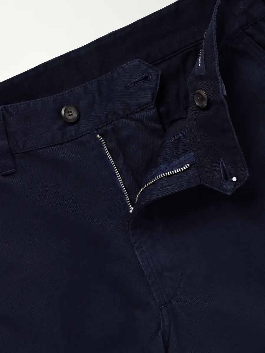 Drake's Straight-Leg Cotton Trousers - Men | Thumbnail 6 Drake's Straight-Leg Cotton Trousers - Men | Thumbnail 6