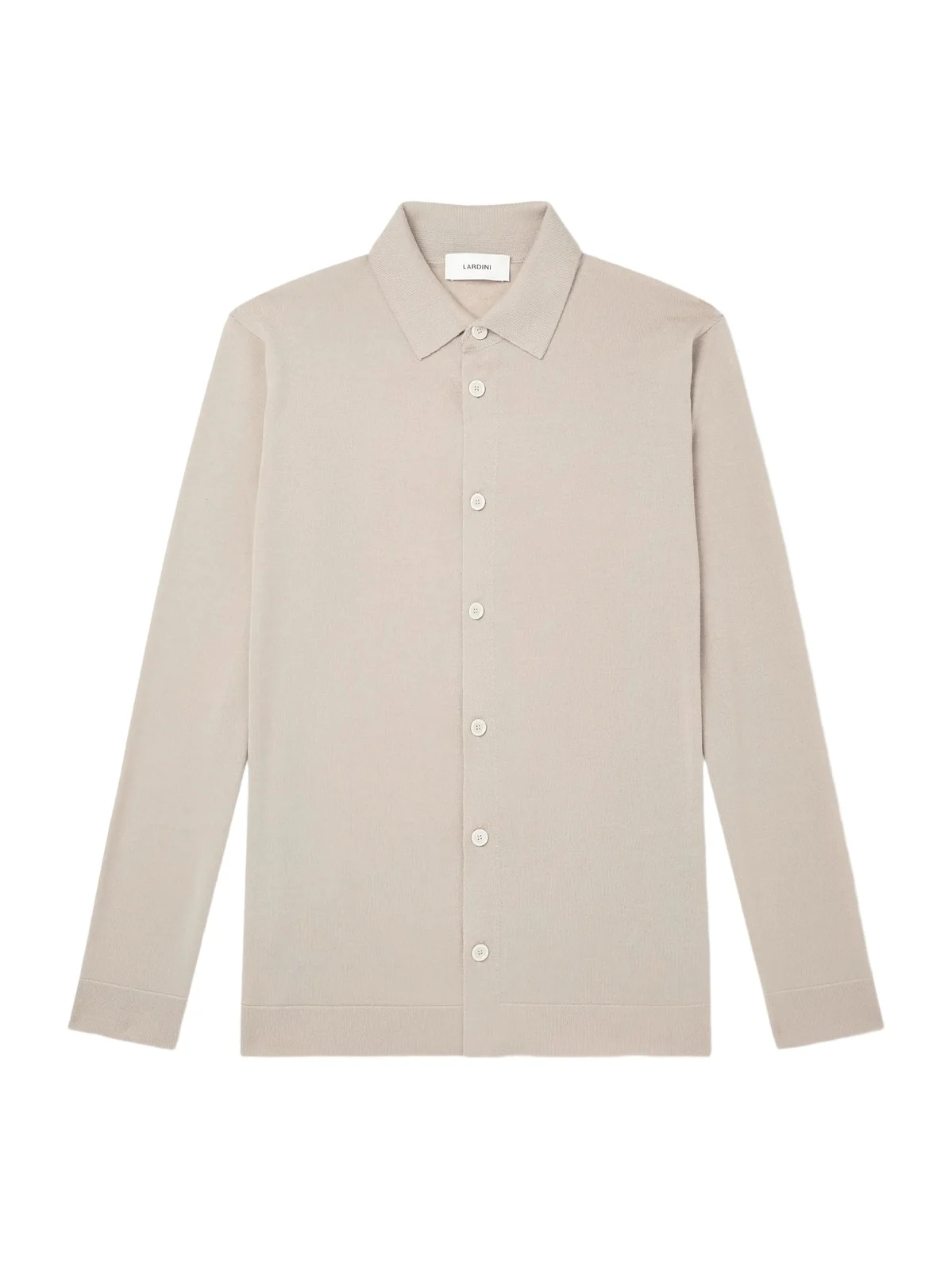 Virgin Wool Polo Shirt - Men