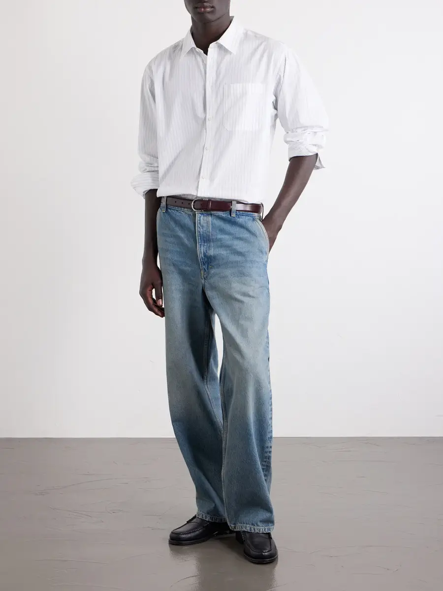Jeanerica Genua Straight-Leg Mid-Rise Cotton Jeans - Men | Thumbnail 2 Jeanerica Genua Straight-Leg Mid-Rise Cotton Jeans - Men | Thumbnail 2