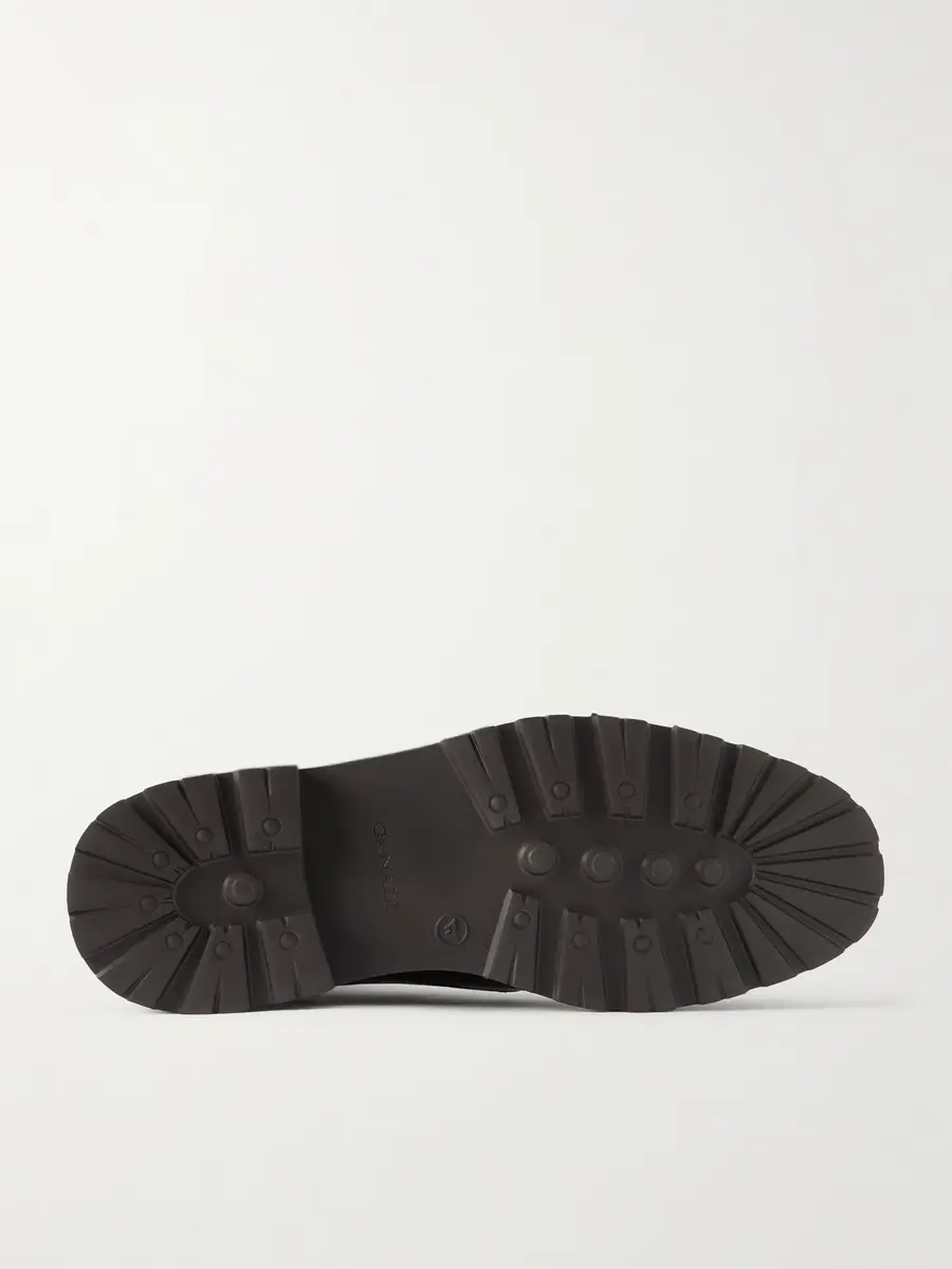 Canali Leather Lace-Up Boots - Men | Thumbnail 3 Canali Leather Lace-Up Boots - Men | Thumbnail 3