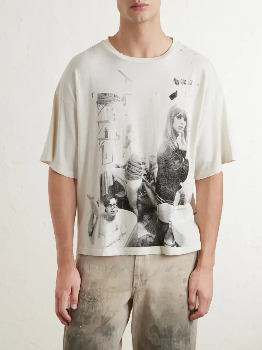 Enfants Riches Déprimés Ivan's Childood Printed Cotton-Jersey T-Shirt - Men | Thumbnail 3