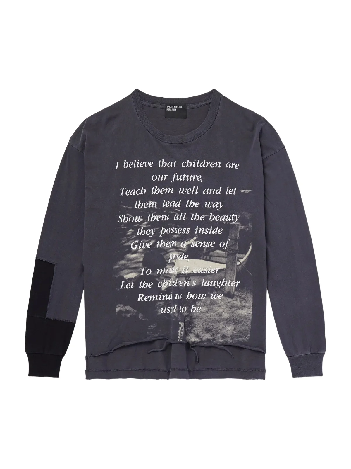 Enfants Riches Déprimés The Greatest Love of All Distressed Printed Cotton-Jersey T-Shirt - Men