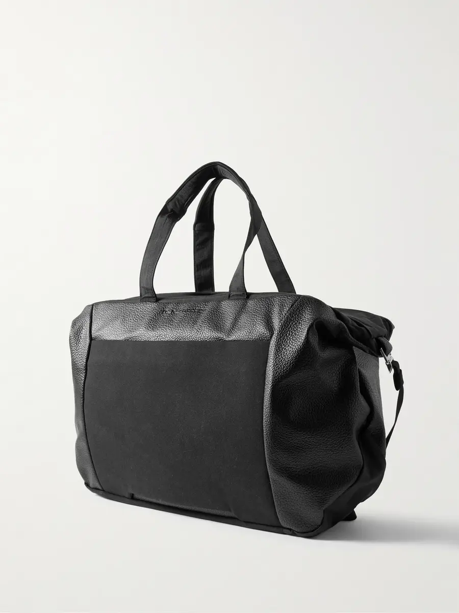 DB Journey Entour Full-Grain Leather and Suede Weekend Bag - Men | Thumbnail 3 DB Journey Entour Full-Grain Leather and Suede Weekend Bag - Men | Thumbnail 3