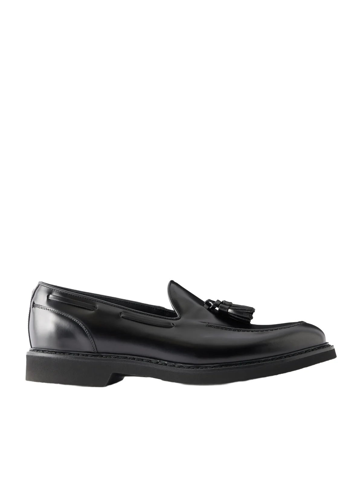 Canali Tasseled Leather Loafers - Men