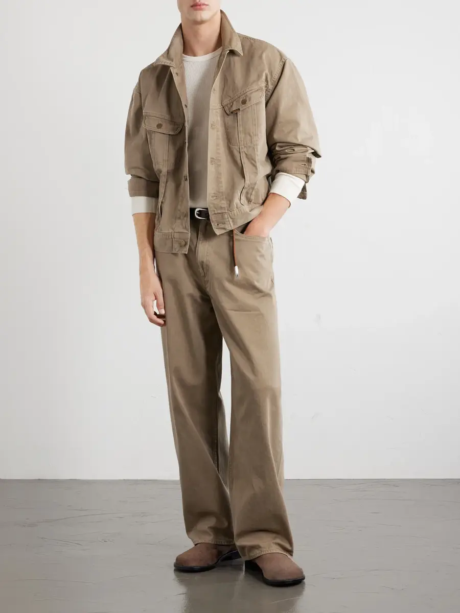 KAPITAL Wide-Leg Cotton Trousers - Men | Thumbnail 2 KAPITAL Wide-Leg Cotton Trousers - Men | Thumbnail 2