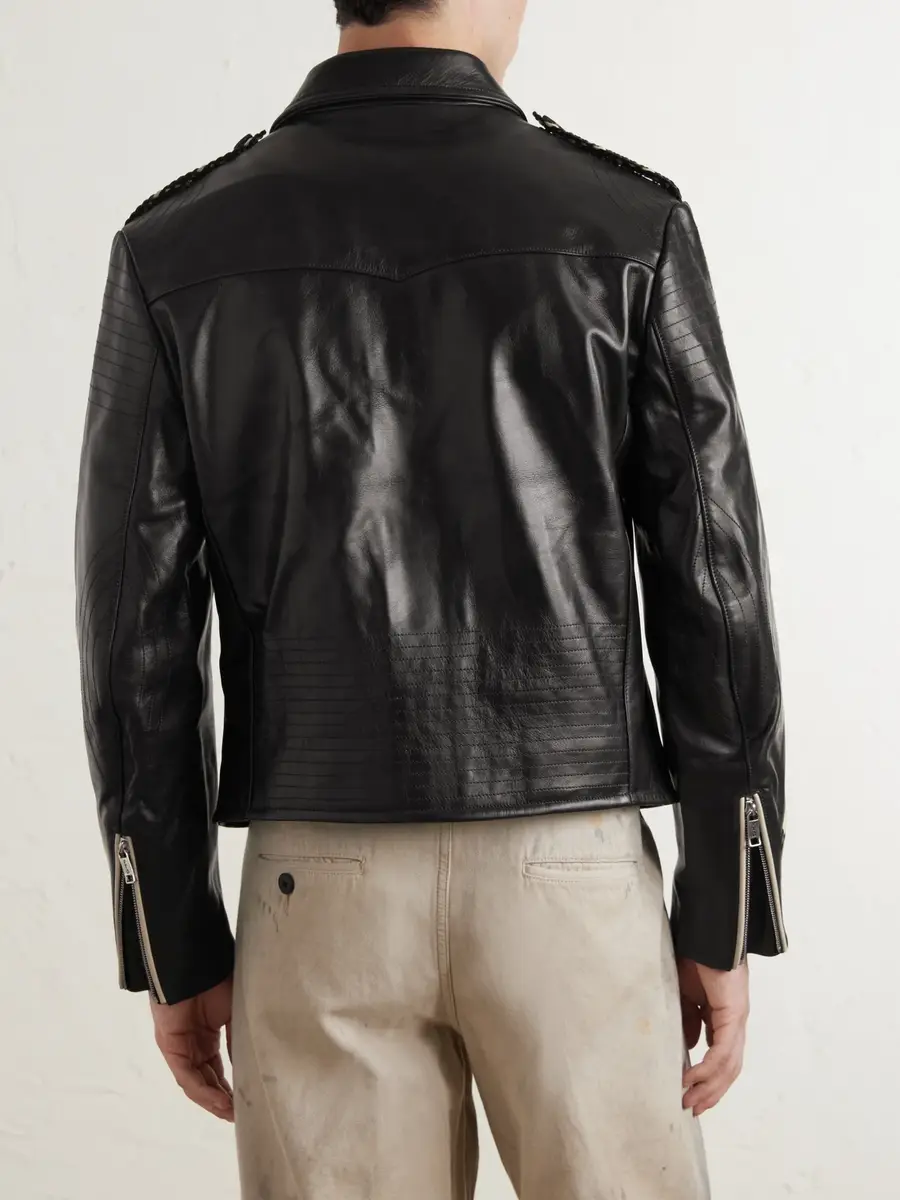 Enfants Riches Déprimés Afterlife Leather Jacket - Men | Thumbnail 4 Enfants Riches Déprimés Afterlife Leather Jacket - Men | Thumbnail 4