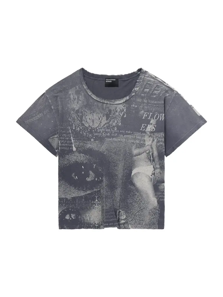 Enfants Riches Déprimés Film On Paper Printed Cotton-Jersey T-Shirt - Men | Image 1 Enfants Riches Déprimés Film On Paper Printed Cotton-Jersey T-Shirt - Men | Image 1