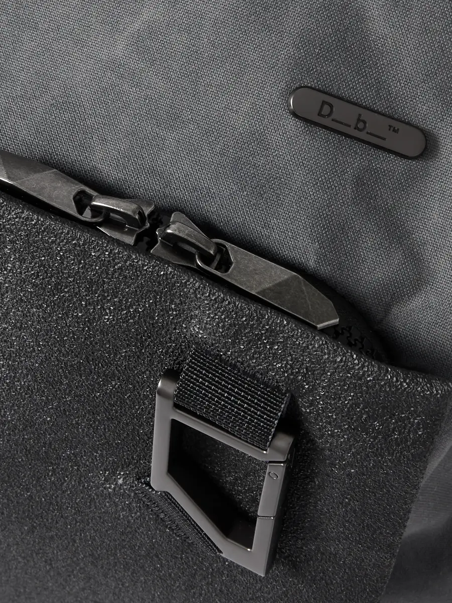 DB Journey Entour Full-Grain Leather and Canvas Weekend Bag - Men | Thumbnail 4 DB Journey Entour Full-Grain Leather and Canvas Weekend Bag - Men | Thumbnail 4
