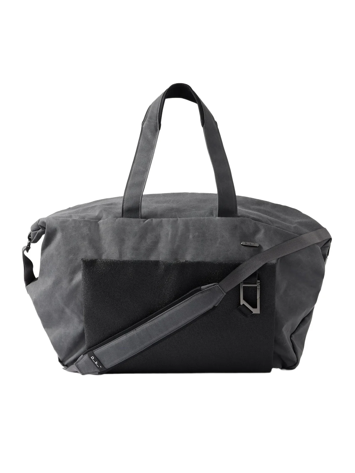 Entour Full-Grain Leather and Canvas Weekend Bag - Men