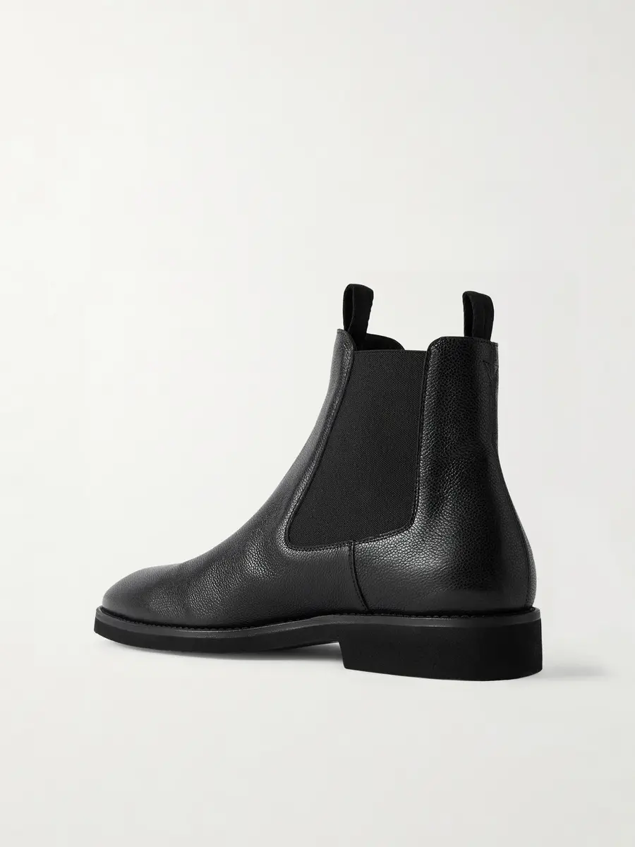 Tom Ford Owen Grained-Leather Chelsea Boots - Men | Thumbnail 4