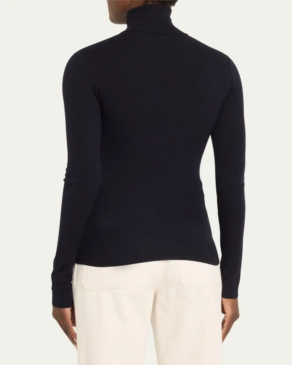 Loro Piana Taupo Ribbed Wool Turtleneck | Thumbnail 15