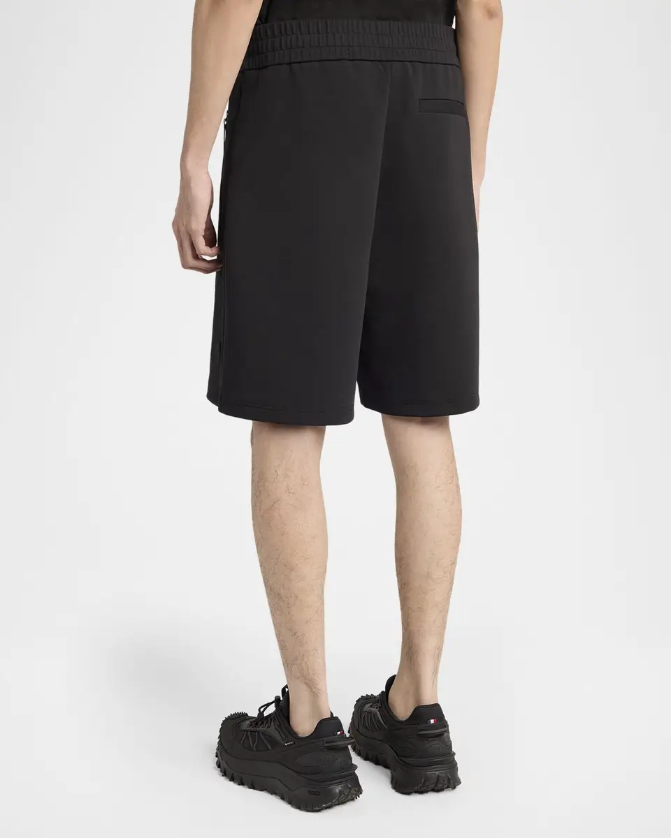 Moncler Men's Wide-Leg Stretch Cotton Shorts | Thumbnail 3 Moncler Men's Wide-Leg Stretch Cotton Shorts | Thumbnail 3