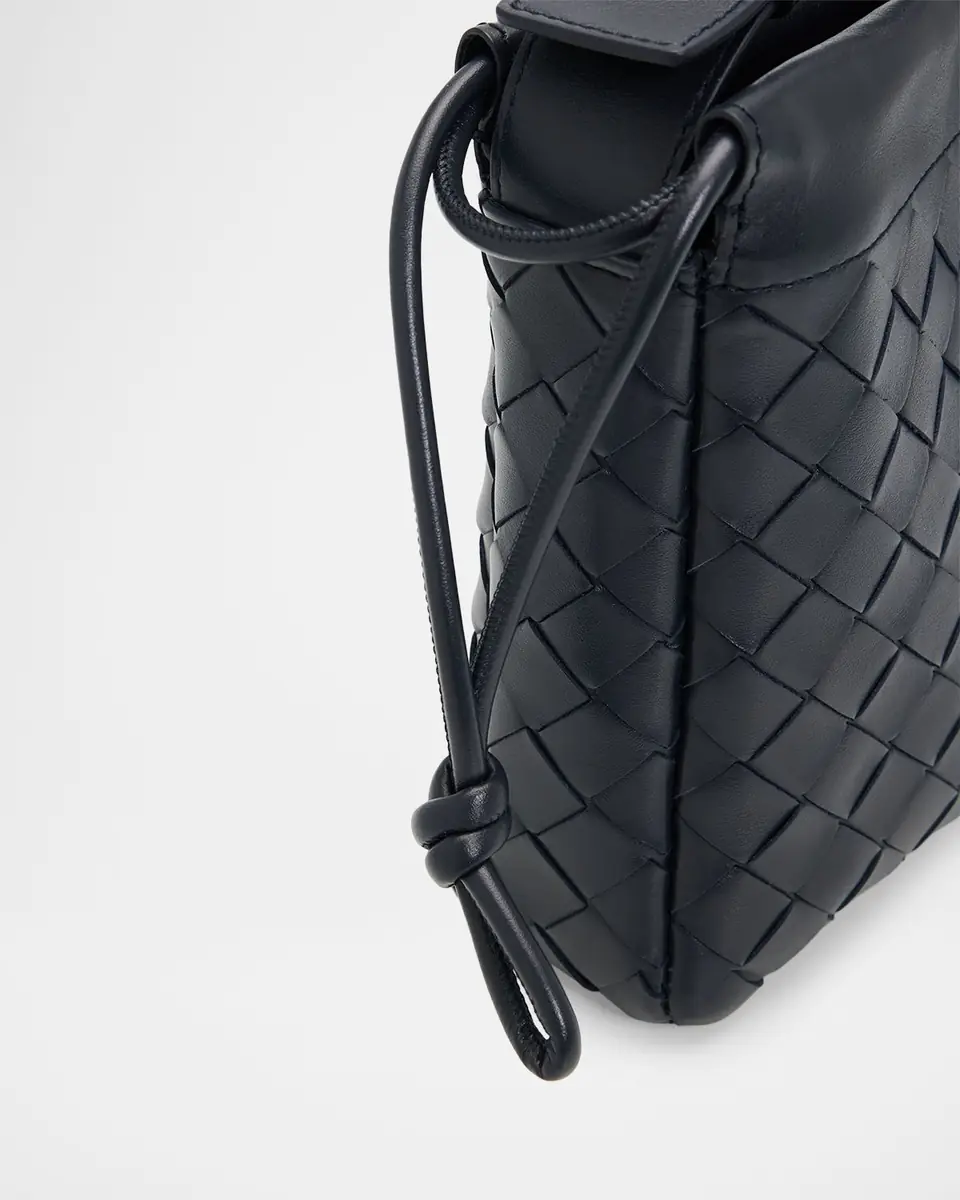 Bottega Veneta Men's Drawstring Leather Dustbag | Thumbnail 5 Bottega Veneta Men's Drawstring Leather Dustbag | Thumbnail 5