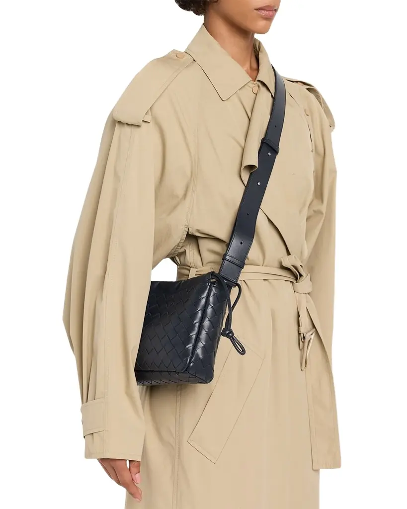 Bottega Veneta Men's Drawstring Leather Dustbag