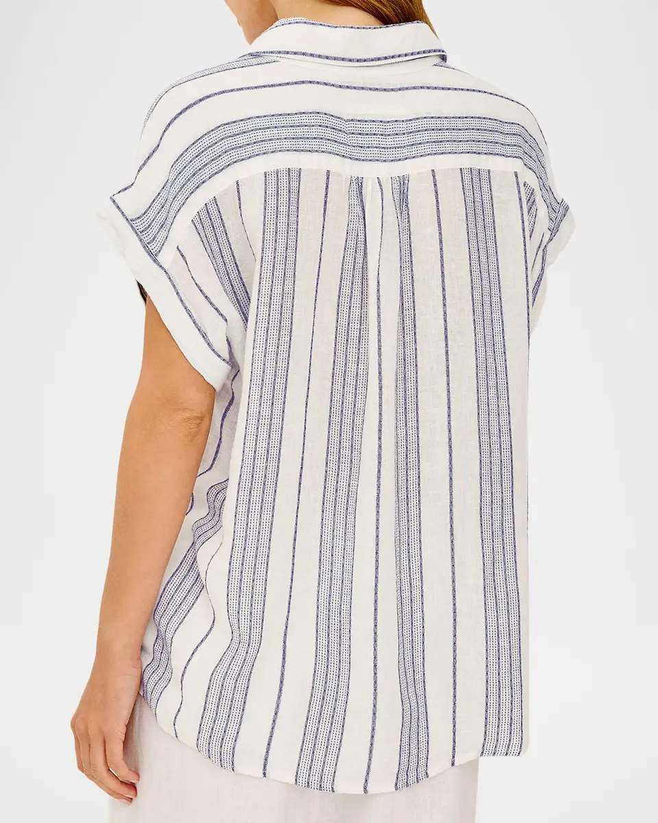 RAILS Tuscany Stripe Linen Top | Thumbnail 3