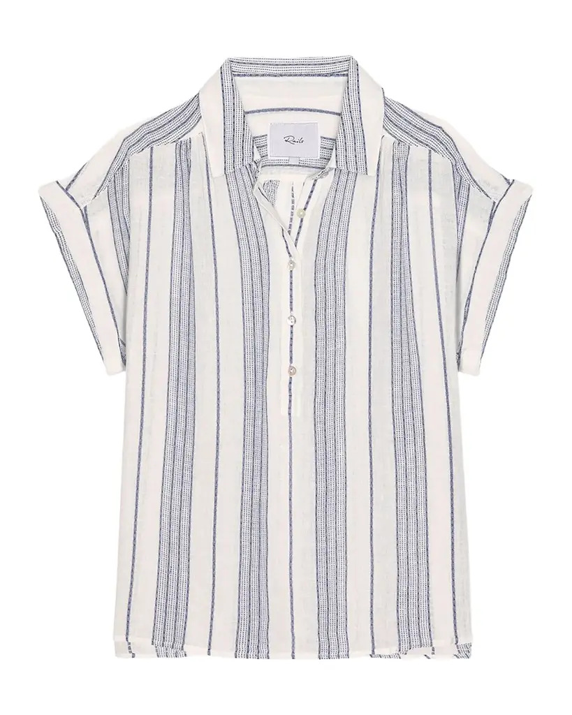 Tuscany Stripe Linen Top Tuscany Stripe Linen Top