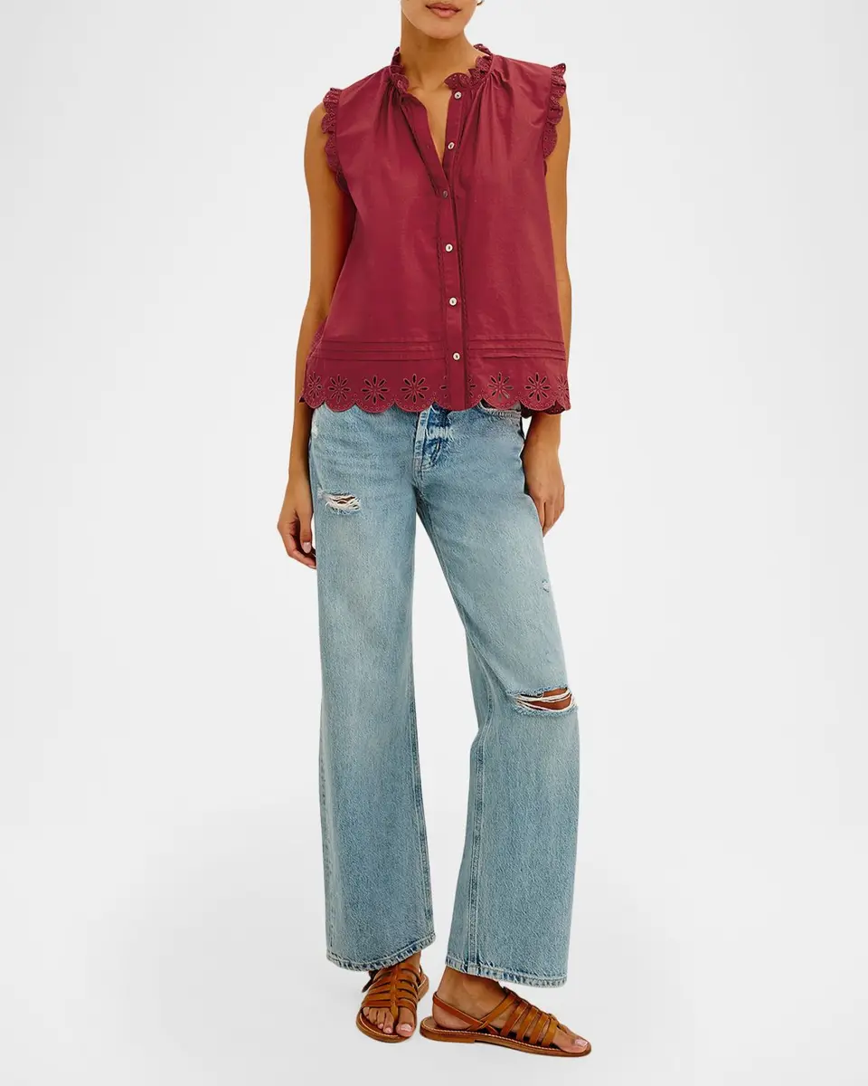 RAILS Avery Sleeveless Cotton Top | Thumbnail 2 RAILS Avery Sleeveless Cotton Top | Thumbnail 2