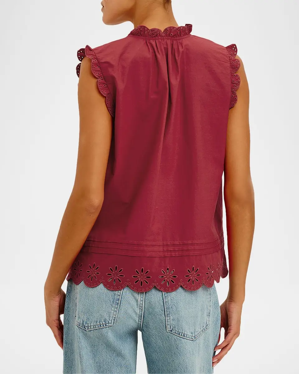 RAILS Avery Sleeveless Cotton Top | Thumbnail 3 RAILS Avery Sleeveless Cotton Top | Thumbnail 3