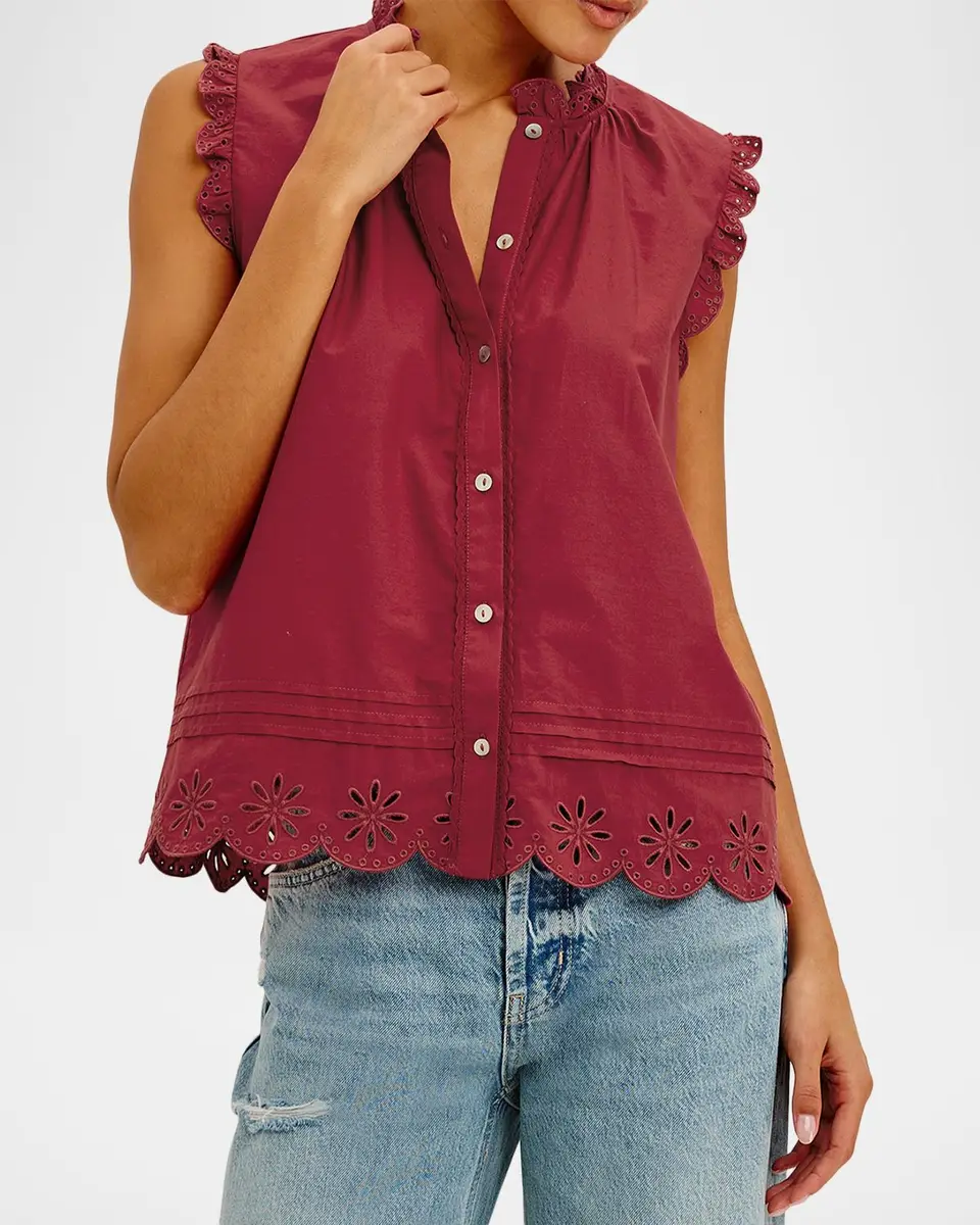 RAILS Avery Sleeveless Cotton Top | Thumbnail 4 RAILS Avery Sleeveless Cotton Top | Thumbnail 4