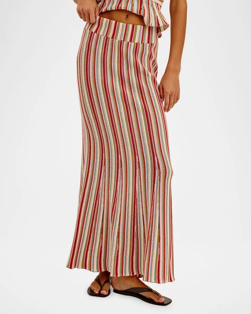 RAILS Nari Stripe Crochet Maxi Skirt | Thumbnail 4 RAILS Nari Stripe Crochet Maxi Skirt | Thumbnail 4