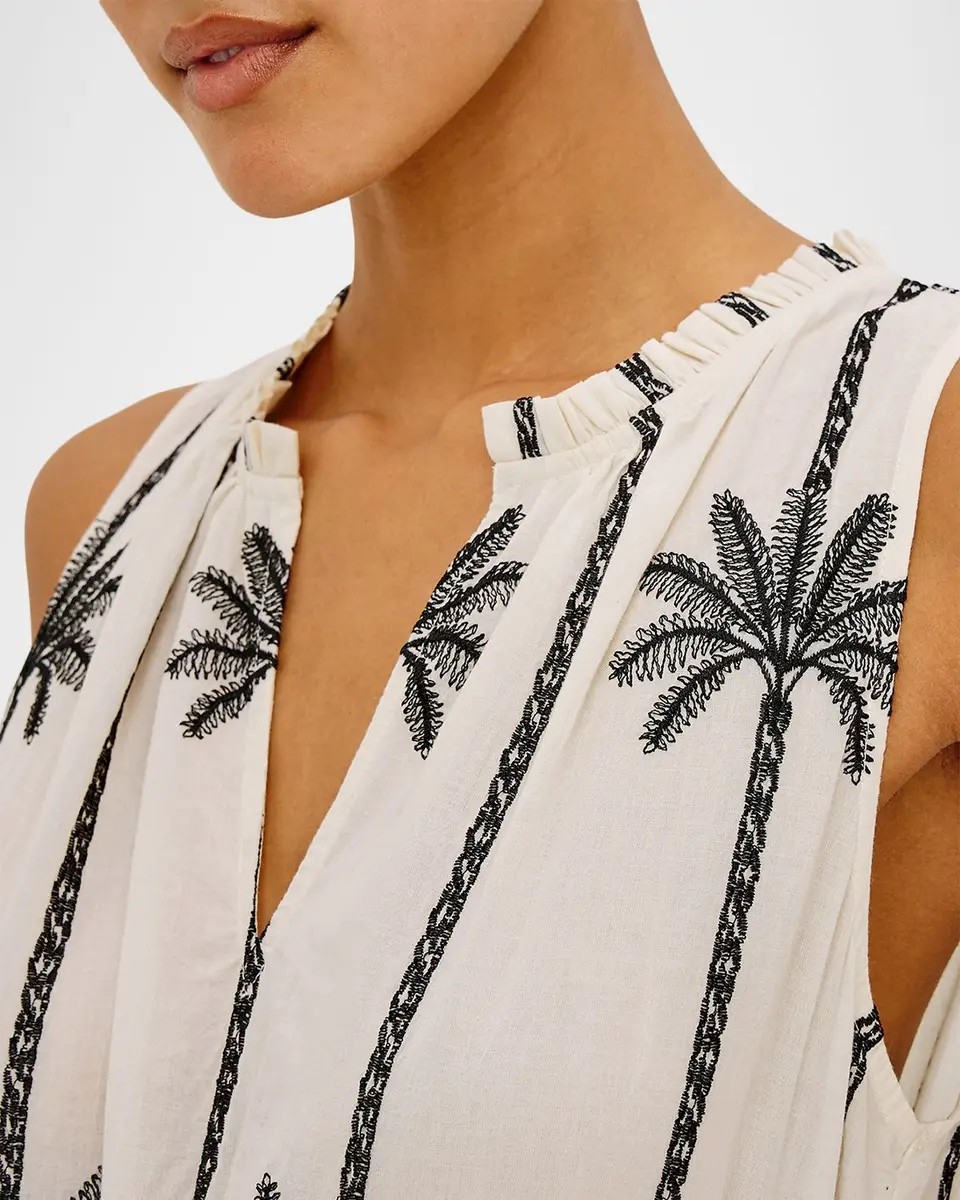 RAILS Loulou Embroidered Cotton Maxi Dress | Thumbnail 5 RAILS Loulou Embroidered Cotton Maxi Dress | Thumbnail 5