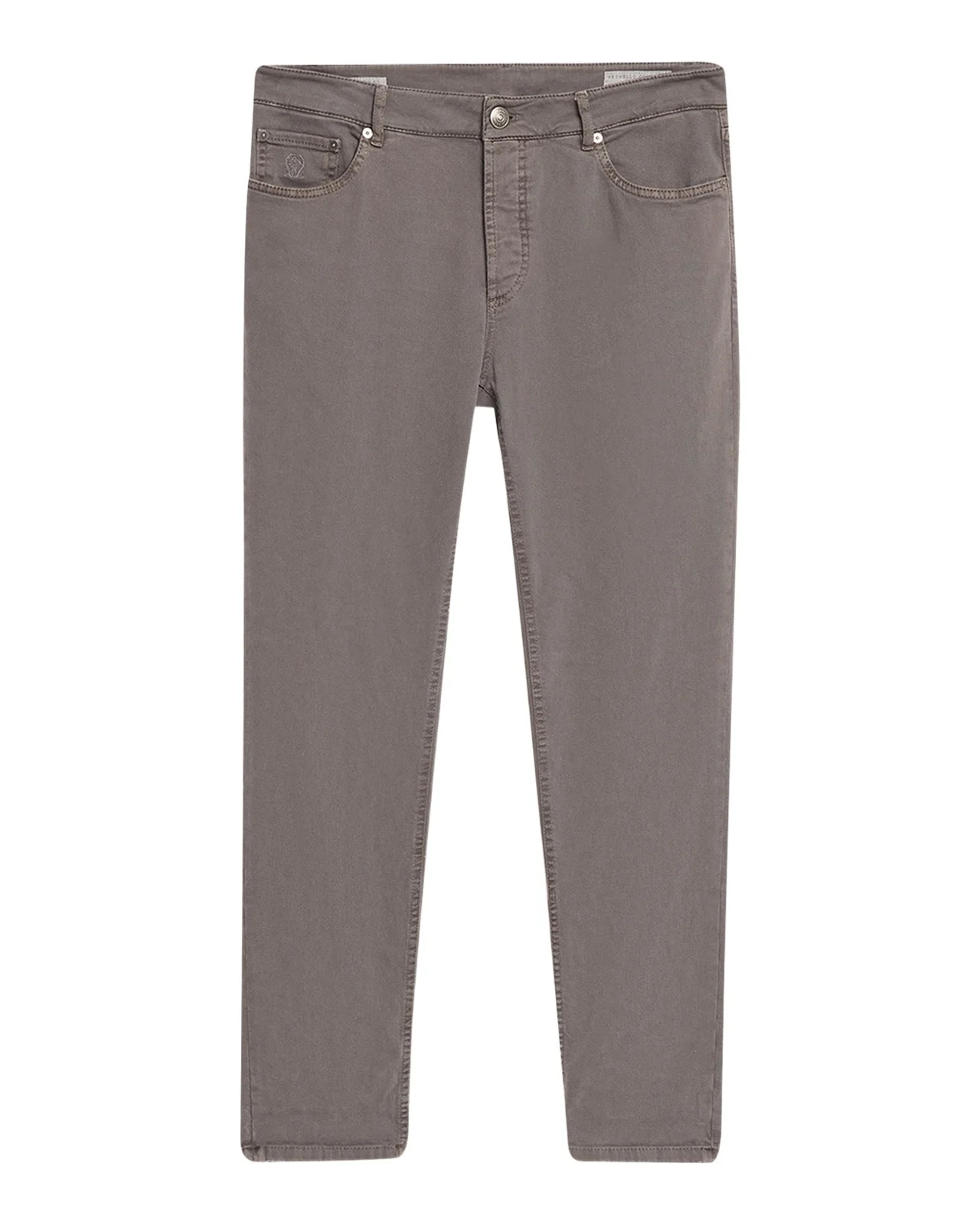 Men's Dyed Denim Slim-Straight Leg Five-Pocket Pants Men's Dyed Denim Slim-Straight Leg Five-Pocket Pants