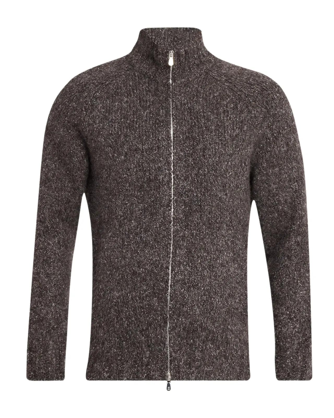 Men's Cashmere and Silk Melange Full-Zip Cardigan Men's Cashmere and Silk Melange Full-Zip Cardigan