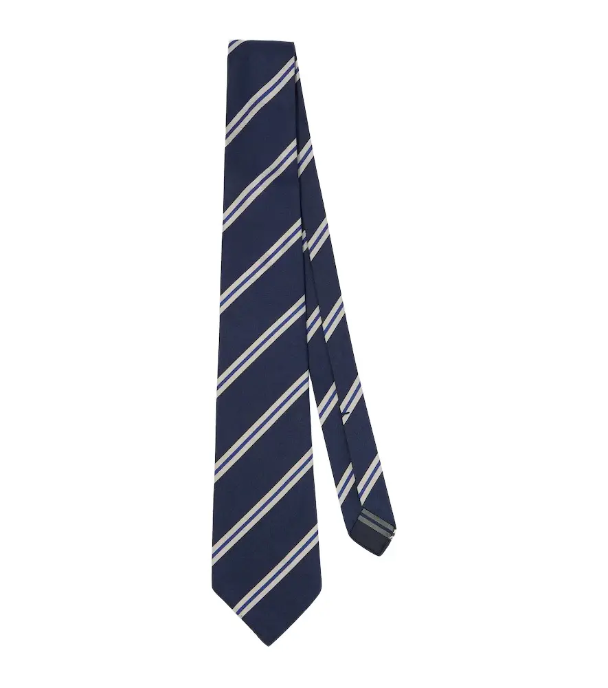 dunhill Striped silk tie | Image 1 dunhill Striped silk tie | Image 1