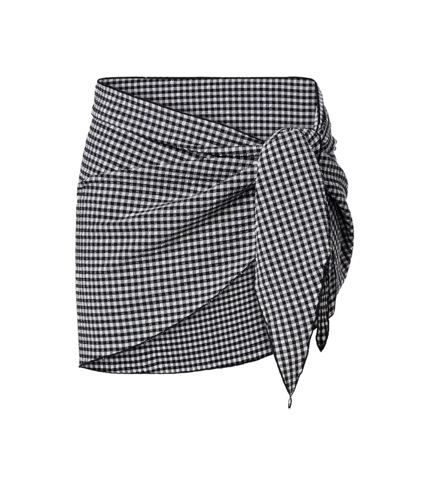 Montce Gingham beach cover-up | Image 1 Montce Gingham beach cover-up | Image 1