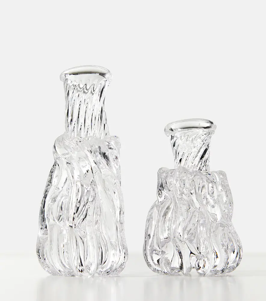 Alexander Kirkeby Set of 2 crystal candle holders | Thumbnail 3