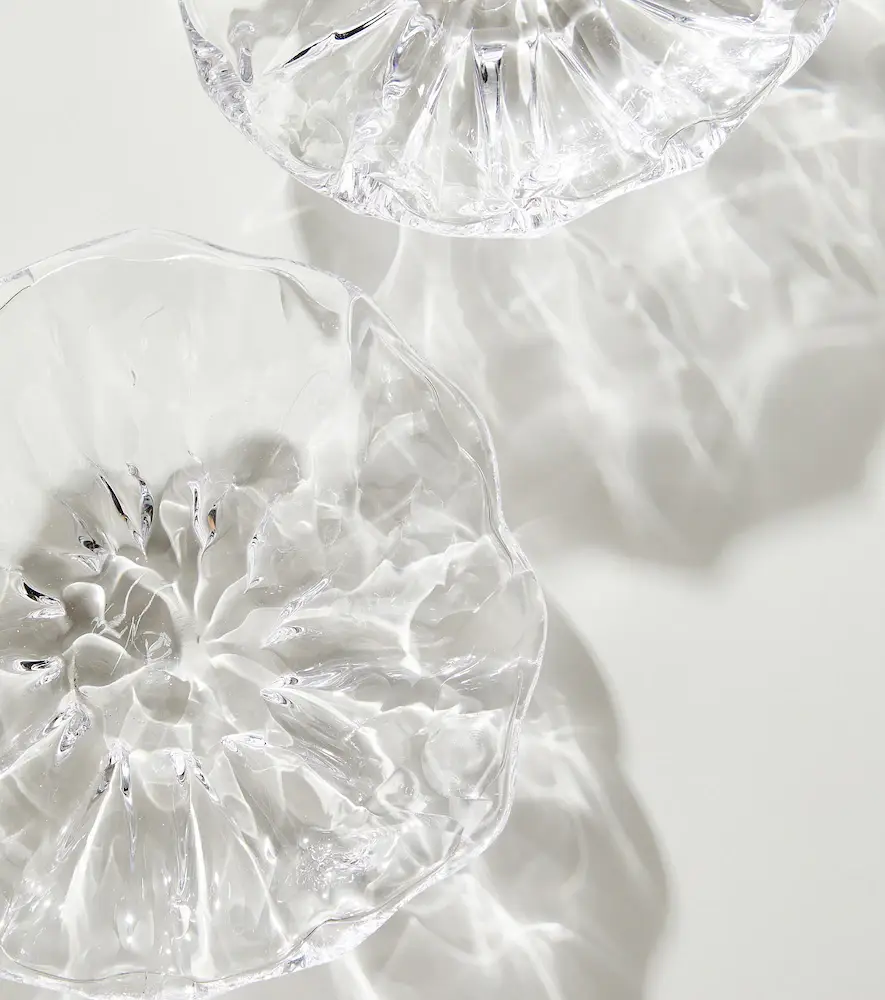 Alexander Kirkeby Set of 2 crystal side plates | Thumbnail 2