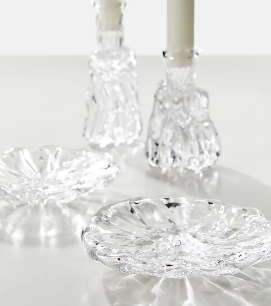 Alexander Kirkeby Set of 2 crystal side plates | Thumbnail 3