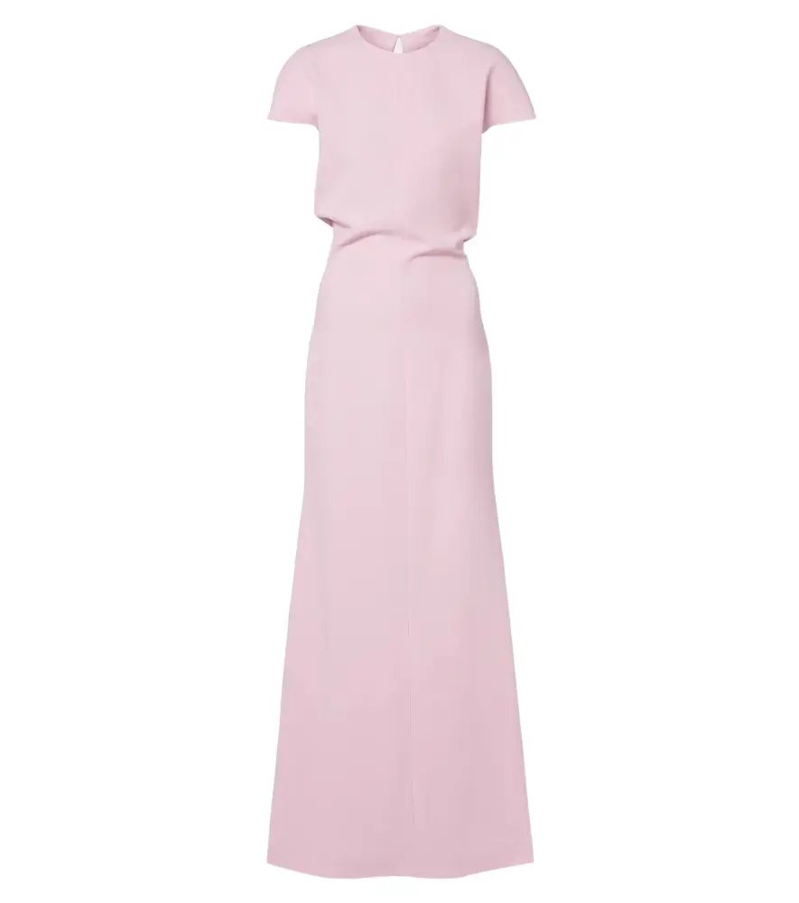 Jil Sander Open-back virgin wool gown | Image 1 Jil Sander Open-back virgin wool gown | Image 1