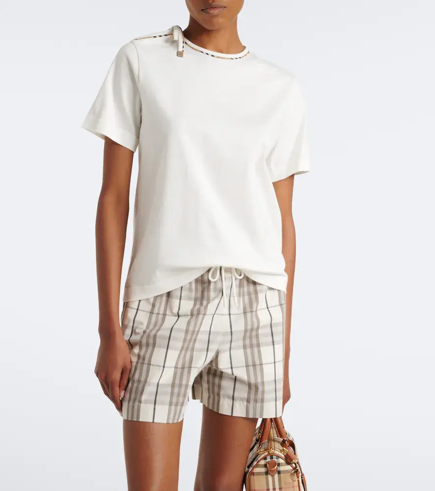 Burberry Cotton jersey T-shirt | Thumbnail 5 Burberry Cotton jersey T-shirt | Thumbnail 5