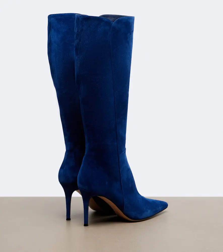 Gianvito Rossi Suede knee-high boots | Thumbnail 2 Gianvito Rossi Suede knee-high boots | Thumbnail 2