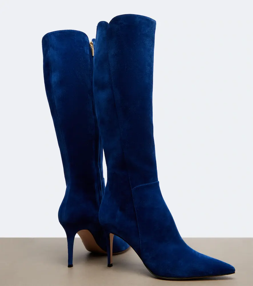 Gianvito Rossi Suede knee-high boots | Thumbnail 4 Gianvito Rossi Suede knee-high boots | Thumbnail 4