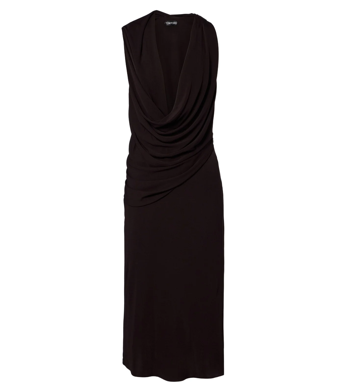 Crêpe jersey midi dress Crêpe jersey midi dress