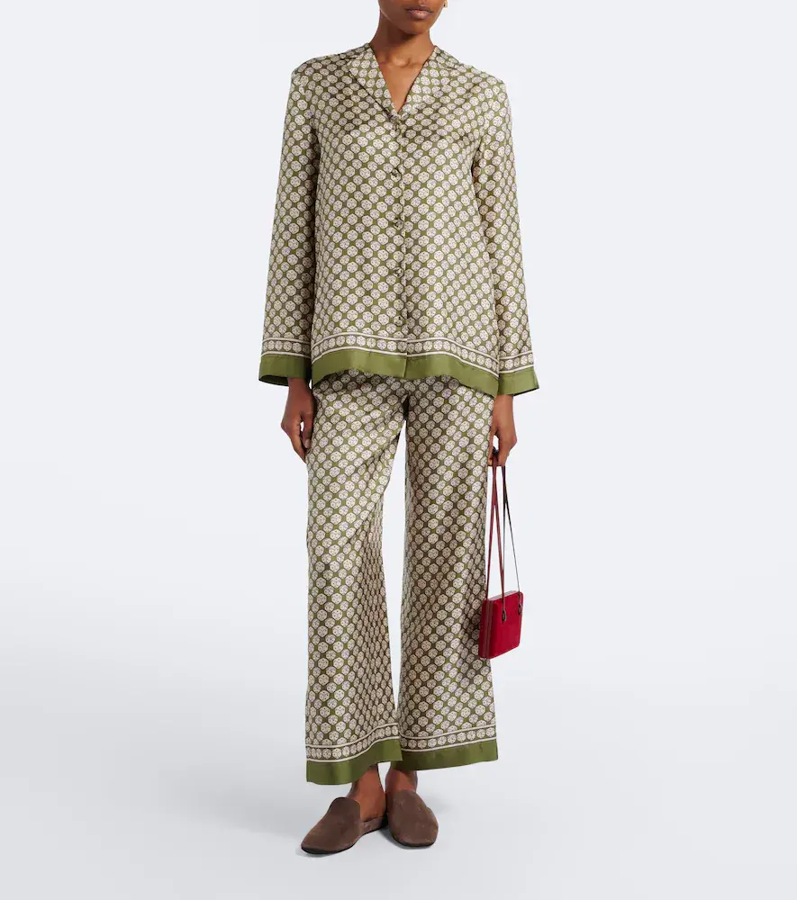 'S Max Mara 'S Max Mara Printed silk wide-leg pants | Thumbnail 2 'S Max Mara 'S Max Mara Printed silk wide-leg pants | Thumbnail 2
