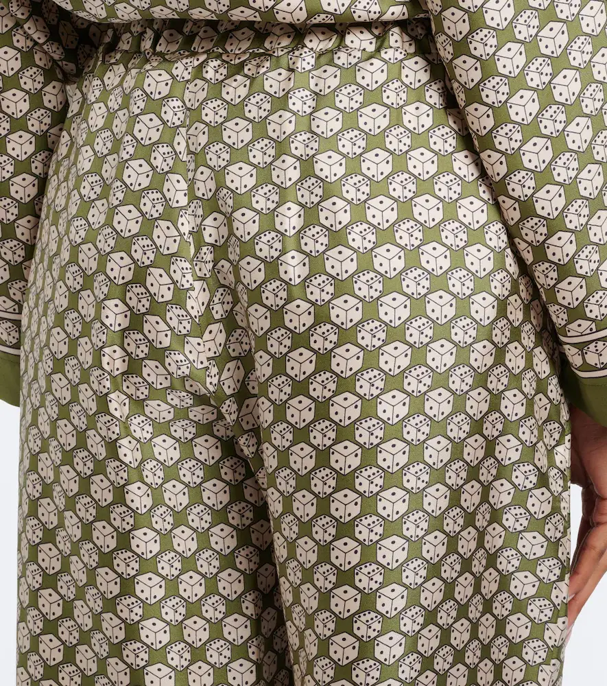 'S Max Mara 'S Max Mara Printed silk wide-leg pants | Thumbnail 3 'S Max Mara 'S Max Mara Printed silk wide-leg pants | Thumbnail 3